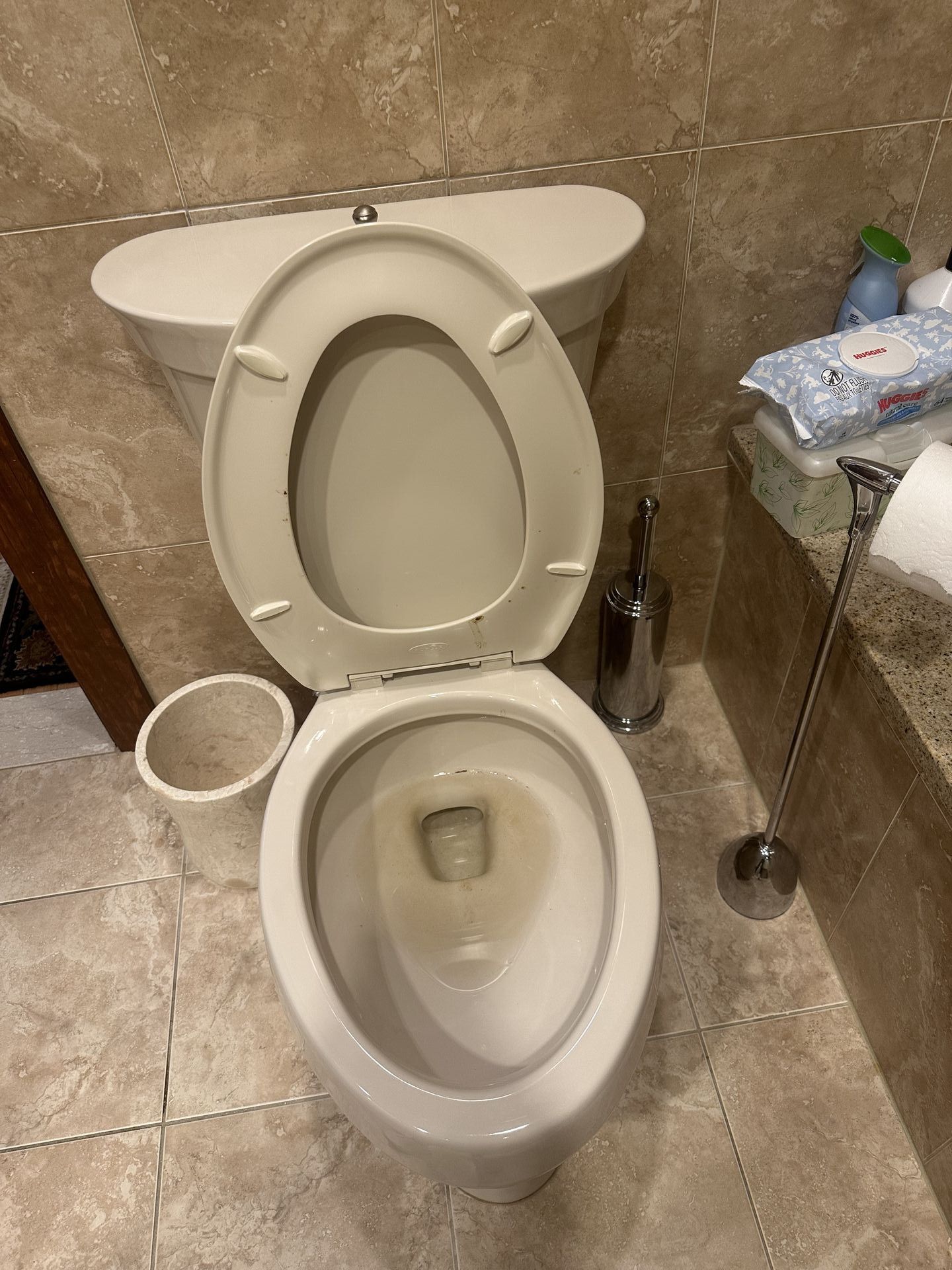 Before and after - before